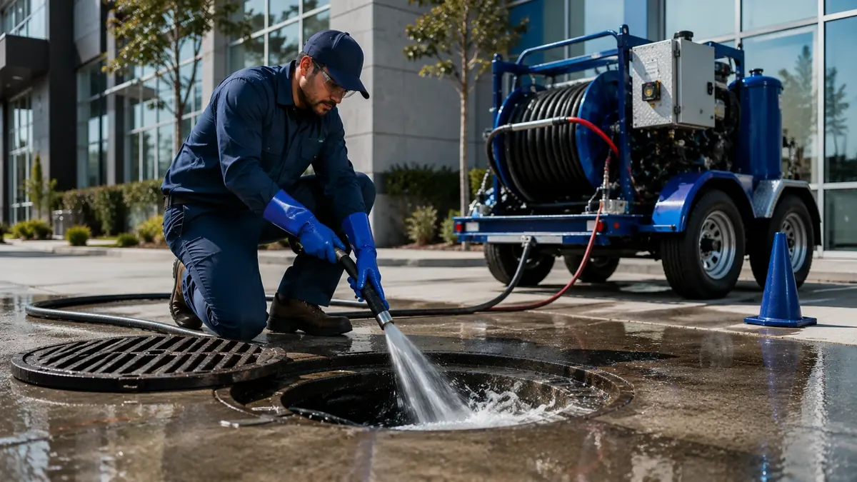 Commercial Hydro Jet Drain Cleaning in City Of Industry