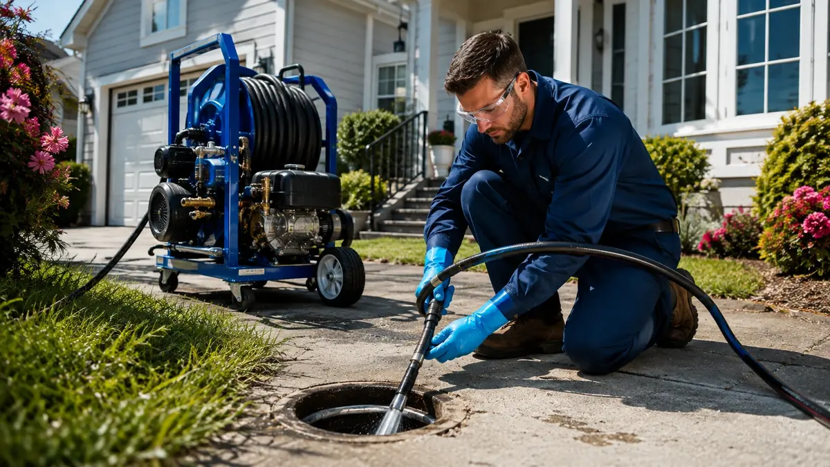 Residential Hydro Jet Drain Cleaning in City Of Industry